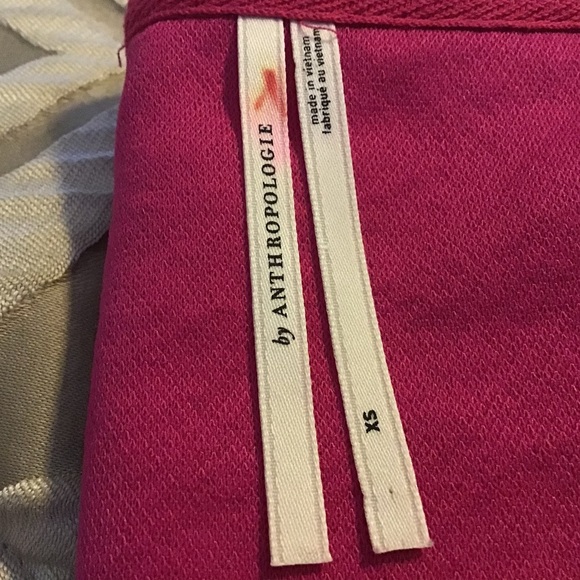 Anthropologie Pink Crop Top, XS - Picture 6 of 6